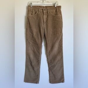 Vintage Men's Levi’s Brown Corduroy Pants Sz 32x32